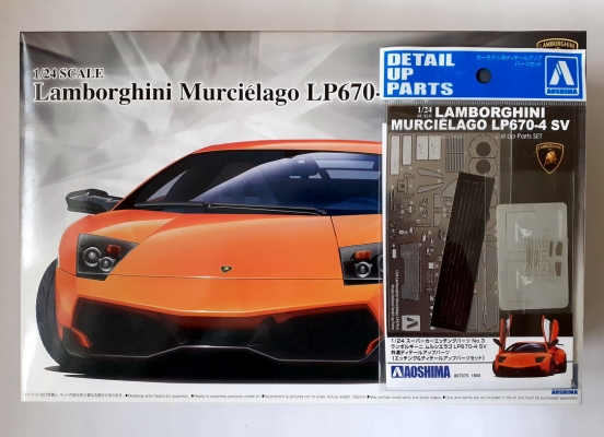 Aoshima Lamborghini Murcielago LP670-4 + PE