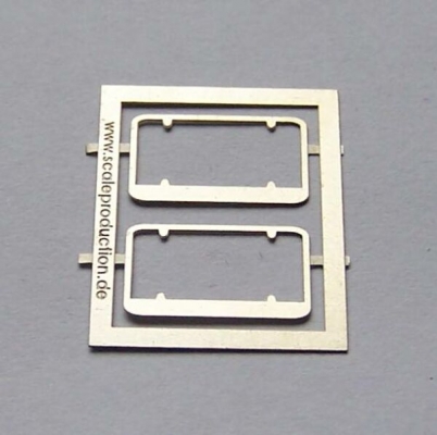 Nummernschildrahmen US