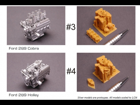 Motorbausatz #1- #12 1:24