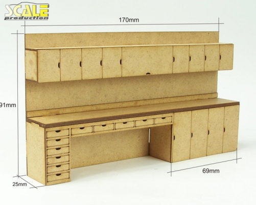 Preview: Werkstatt- Schrankwand #1