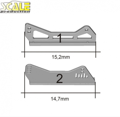 Preview: side mount seat brackets (2pcs.)