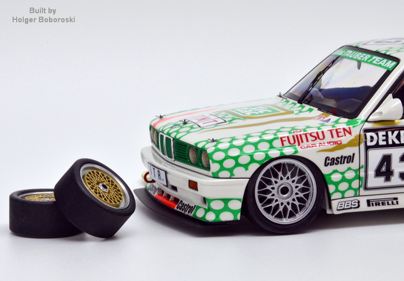 Scale Production 1/24 17" BBS E50 DTM Wheels for Beemax M3/Tamiya Sierra kits 