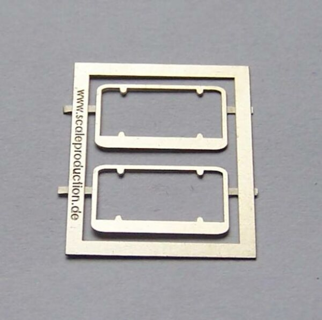 Nummernschildrahmen US